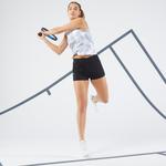 Женские теннисные быстросохнущие шорты с мягкими карманами Dry 500 - черные Artengo - фото 2