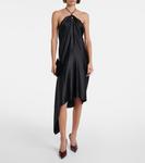 Анок 90 лаковые мюли Amina Muaddi, Wine - фото 3