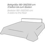 Покрывало Erwin Müller 117385, 250x1x280 см цвет hellgrau/schwarz - фото 3