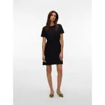 Платье Vero Moda Luna short sleeve short, черный - фото 6