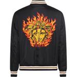 VERSACE Куртка-бомбер Медуза Флейм, Black - фото 4