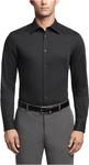 Мужские рубашки Calvin Klein Slim Fit Non Iron Solid, Black - фото