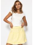 Мини-юбка SASSYCLASSY, желтый - фото 2