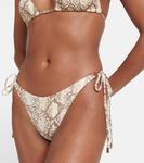 Плавки-бикини со змеиным принтом в Канкуне Melissa Odabash, Snake - фото 4