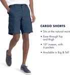 Мужские шорты-карго Tommy Hilfiger с 6 карманами, Captains Blue - фото 5