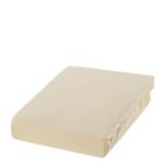 Простыня на резинке Estella, 200x200 см, крем - фото