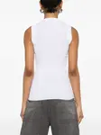 Топ Tione без рукавов SPORTMAX, белый - фото 4