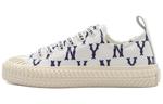 Кеды MLB Playball Canvas Shoes Unisex Low-Top Ivory White - фото