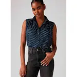 Блузка Levi's Gracen Comm Sl, синий - фото 4