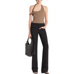 Courrèges асимметричный топ с пряжкой COURREGES, коричневый - фото 2