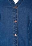 Джинсовое платье MIT V-AUSSCHNITT Zizzi, цвет Blue Denim - фото 3