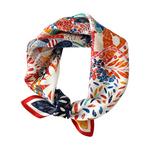 Шёлковый шарф VINEY для женщин, Многоцветный цветочный-9892 - фото 6