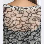 Шерстяной удлиненный свитер Twin-Set, белый - фото 4