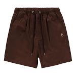 Шорты BAPE Ape Head One Point 2 Pleat Easy Chino Shorts, Brown - фото