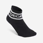 DECATHLON Низкие носки, 3 пары, черные/белые - фото 4