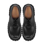 Search for Steps Повседневные кожаные туфли унисекс черные - фото 3