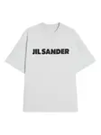Футболка с логотипом JIL SANDER, серый - фото