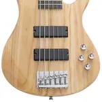 Бас-гитара Glarry GIB полных размеров, 6 струн, с хамбакерами - фото 7