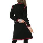 Пальто женское черное Gucci - фото 3