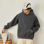 Свитшот Unisex PUNCTILIOUS, Темно-серый (С Двойной Кнопкой) - фото 10