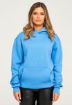 Толстовка behype Kapuzenpullover BHPERTH Basic Oversize Einfarbig, синий - фото