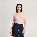 Футболка с полосатой вязкой Tommy Hilfiger - фото 9