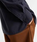 Блузка Mirko из шелкового крепа Max Mara, Lampone - фото 5