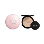 DIOR Lock Makeup Cushion Pink Glossy Finish Wicker Pattern Case набор косметики Natural Concealing 13g+Shell - фото