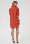 Платье-рубашка KAPAULINE Kaffe, оранжевый - фото 3
