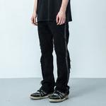 Джинсы унисекс черные Xinyinsu, черный - фото 3