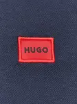 Поло с логотипом Hugo, синий - фото 5