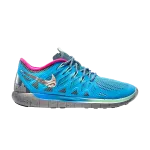 Кроссовки Nike Wmns Free 5.0 Doernbecher, синий - фото