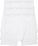Комплект из 3 мужских боксеров Calvin Klein Cotton Classics, 3 White - фото