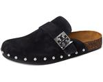 Балетки Tory Burch Mellow Stud Mule, цвет New Navy/Silver - фото 7