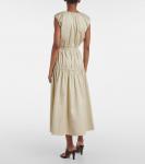 Хлопковое платье миди Joseph, Affogato - фото 3