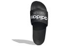 Шлепанцы мужские черные/белые Adidas Neo - фото 5