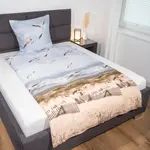 Постельное белье ZO! Home Renforcé - Dune 155 x 220 см, Чайки, Дюна, Море - фото 2