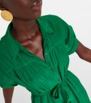 Платье-рубашка Marla из хлопка и шелка Velvet, Marsh - фото 4