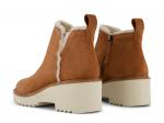 Ботинки TOMS Maude Wedge Bootie - Women's, Cognac - фото 3