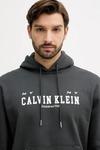 Толстовка Calvin Klein Jeans, серый - фото 4