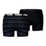 Боксеры Puma Everyday Heritage Stripe 2 шт, разноцветный - фото 2