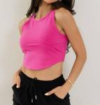 Майка Bailey Tank In Hot Pink Freeme - фото