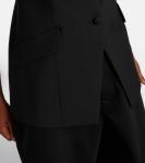 Жилет из шерсти и мохера креп Róhe, Black - фото 5