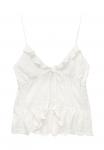Топ PULL&BEAR FRILL, White - фото 6
