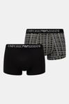 Комплект боксеров Emporio Armani Underwear, 2 шт, черный - фото 2