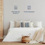 Постельное белье Blumtal белый, 135/200 см - фото 7