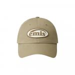 Хлопковая бейсболка Unisex Emis, бежевый - фото