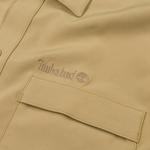 Футболка мужская Timberland лакрично-желтая, хаки - фото 5