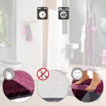 Коврик для ванной Erwin Müller Duschvorlage halbrund Zagori, фиолетовый - фото 4