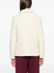 Пиджак из ткани букле Aspesi, белый - фото 4